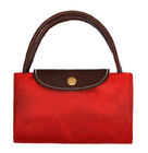 유행 선전용 Foldable 숙녀 끈달린 가방 빨간 폴리에스테 핸드백