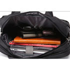 폴리에스테 여자를 위한 튼튼한 노트북 끈달린 가방, 빨강/회색 사업 노트북은 자루에 넣습니다