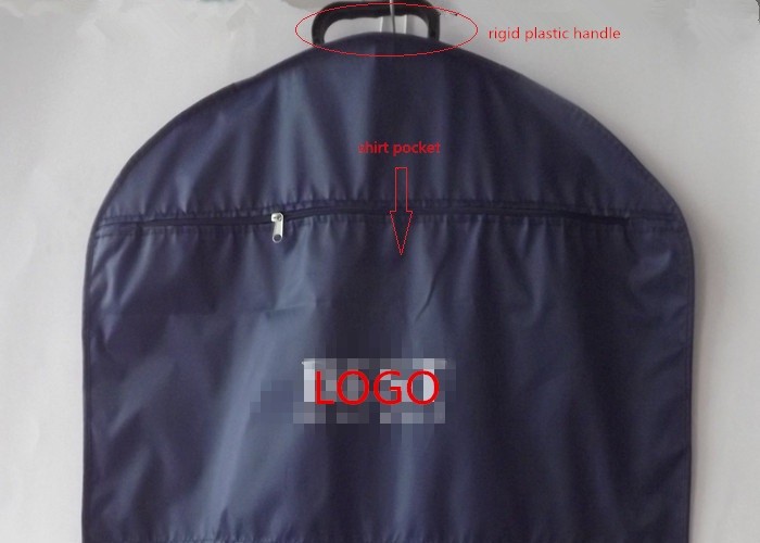 고전적인 폴리에스테 방수 한 벌 여행용 양복 커버/방진 의복 덮개 부대