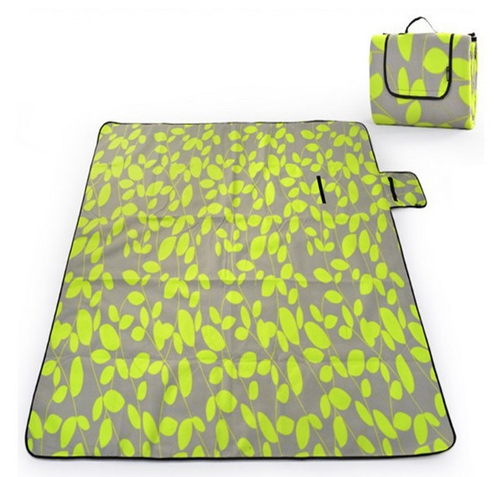 여행/여가를 위한 방수 픽크닉 매트 담요를 접히는 Eco 친절한 녹색