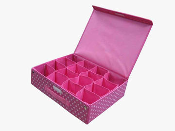 내복을 위한 분홍색 오렌지 비 길쌈된 다 격실 저장 상자